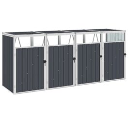 Plastic Triple Bin Store