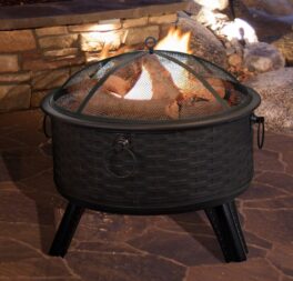 Steel Wood Burning Fire Pit