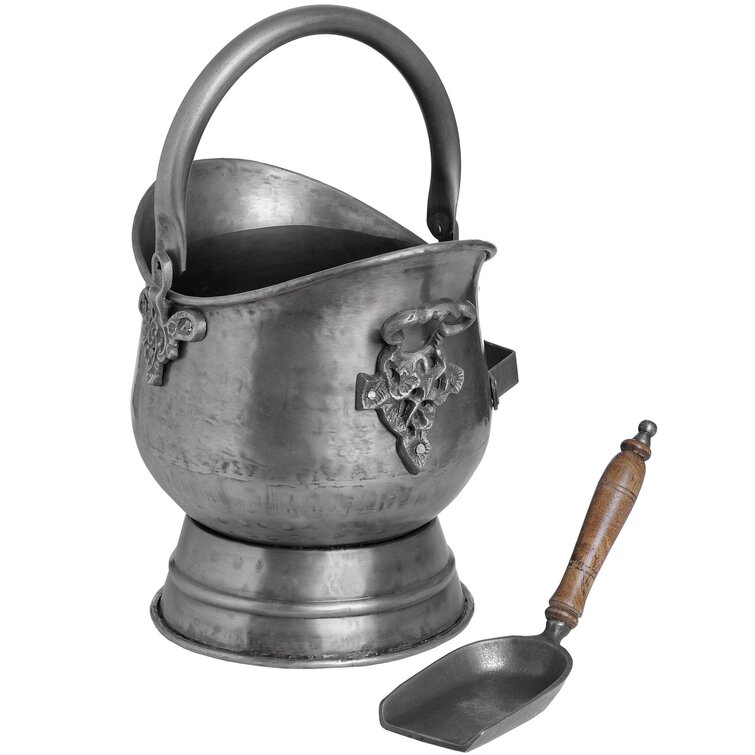 2 Piece Steel Fireplace Tool Set
