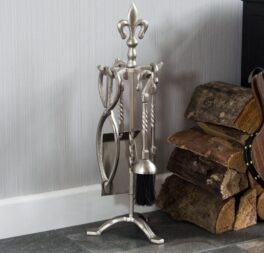 5 Piece Steel Fireplace Tool Set