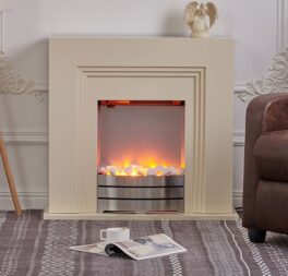 Abrego Recessed Electric Fire Suite