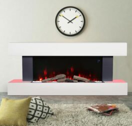 Bartolmeu 132Cm W Electric Fire