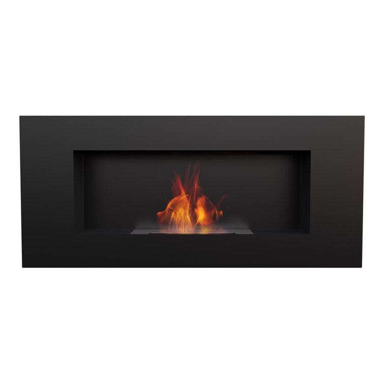 Dorsey 20Cm W Recessed Wall Mounted Bio Ethanol Fire