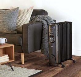 Electric Radiant Heater with 3 Power Settings