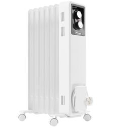 Oil Filled Column 1500 Watt Electric Radiant Radiator Heater