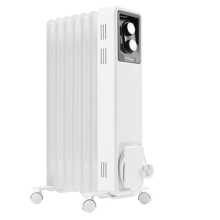 Oil Filled Column 1500 Watt Electric Radiant Radiator Heater