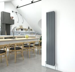 Remus 3668 BTU Hydronic Forced Air Panel Heater