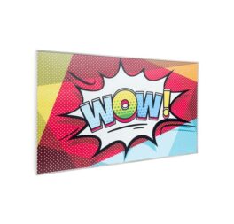 Wonderwall Air Art 600 Watt Electric Wall Mounted Infrared Heater