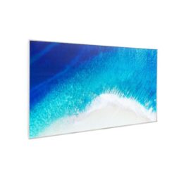 Wonderwall Air Art Beach 600 Watt Electric Wall Mounted Infrared Heater